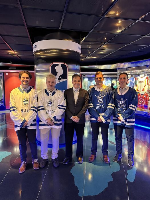 Official IIHF jerseys for @greekicehockey have officially been